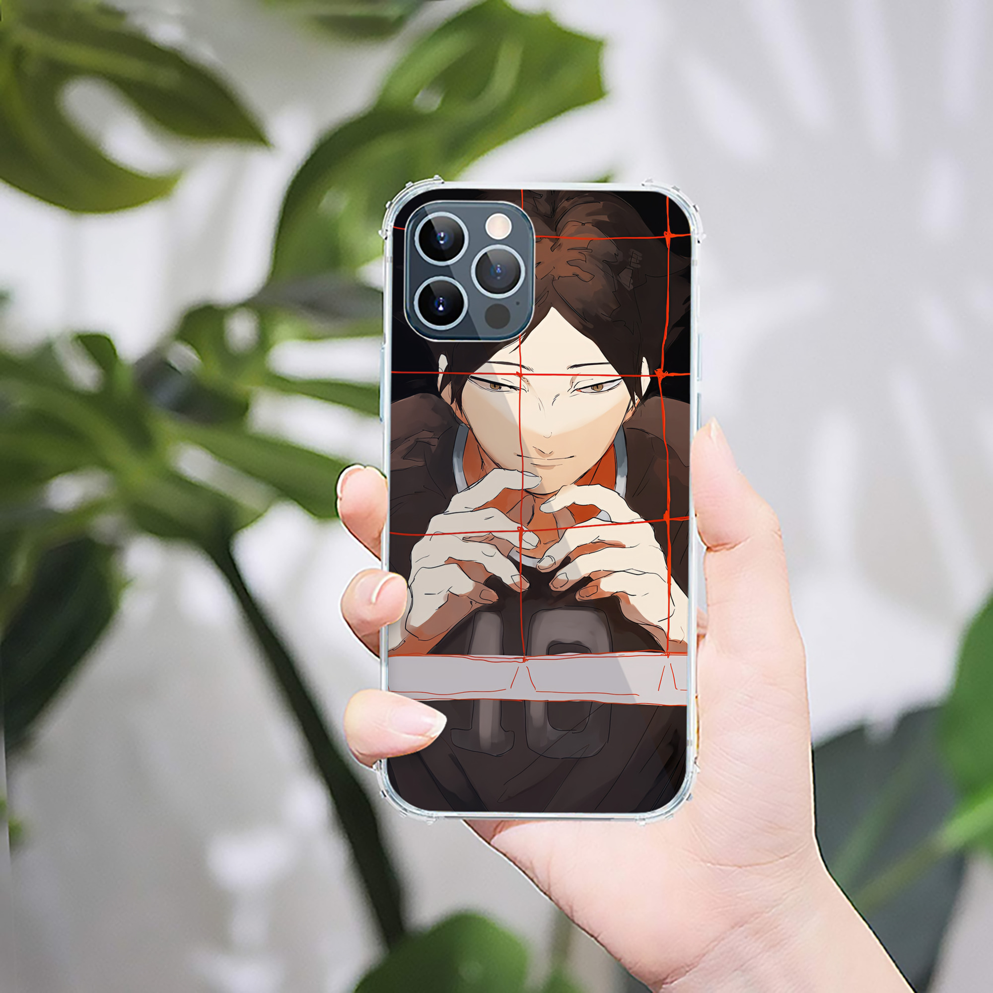 （画像用） ハイキュー!! Haikyu!! 【iPhone 12シリーズ対応】透明スマホケース（クリアソフトケース）